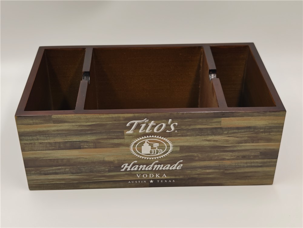 Wooden Napkin Caddy